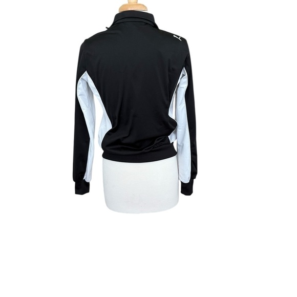 New Puma AGILE Black and White Track Jacket Size Small - Picture 4 of 10